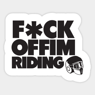 FckOff Sticker